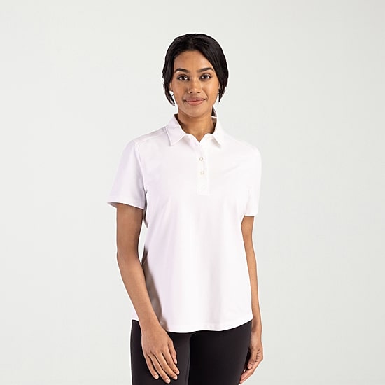 CUTTER & BUCK® Womens Short Sleeve Polo Shirt