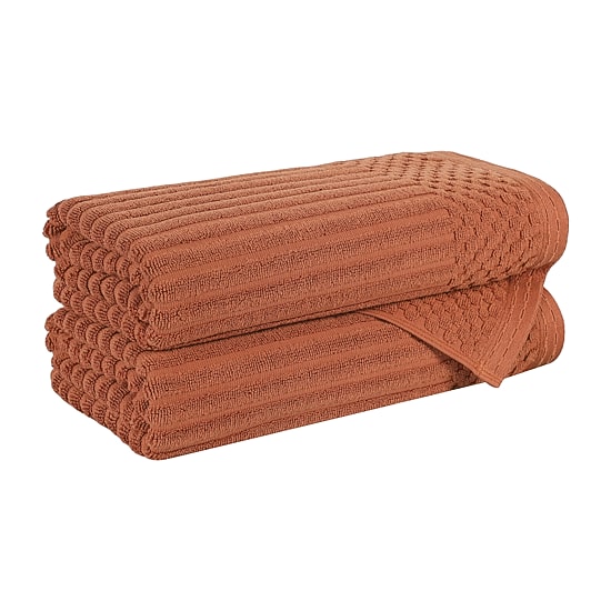 SUPERIOR® Soho Collection | 2-pc.Quick Dry Checkered Bath Towel Set