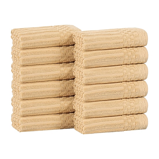 SUPERIOR® Soho Collection | 12-pc. Quick Dry Checkered Wash Cloths