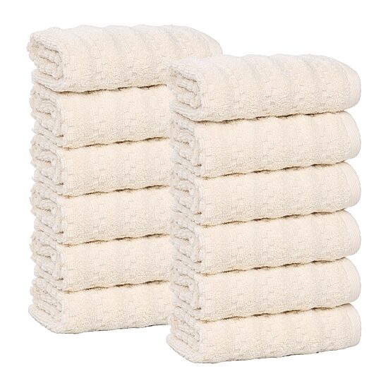 SUPERIOR® Zuma Collection | 100% Cotton 12-pc. Quick Dry Washcloth
