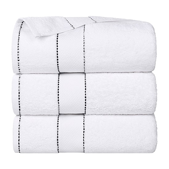 SUPERIOR® Niles Collection | Egyptian Giza Cotton 3-pc. Quick Dry Bath Towel