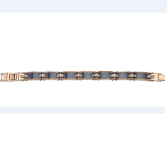 8 1/2 Inch Mens Stainless Steel Link Bracelet