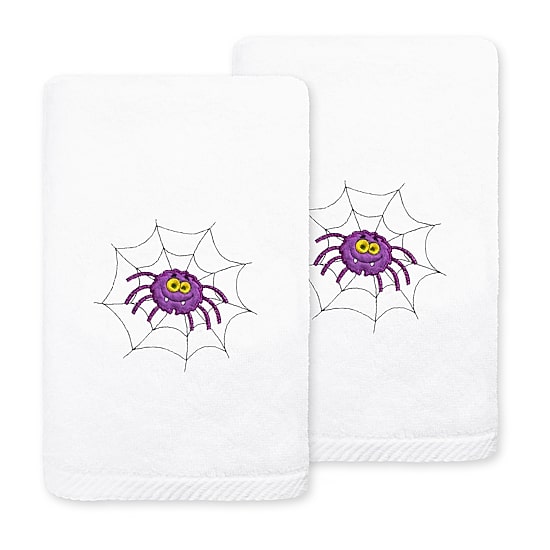 Linum Home Textiles Spider Embroidered 2-pc. Hand Towel
