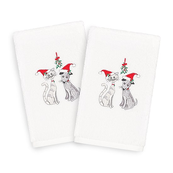 Linum Home Textiles Xas Cute Couple 2-pc. Hand Towel