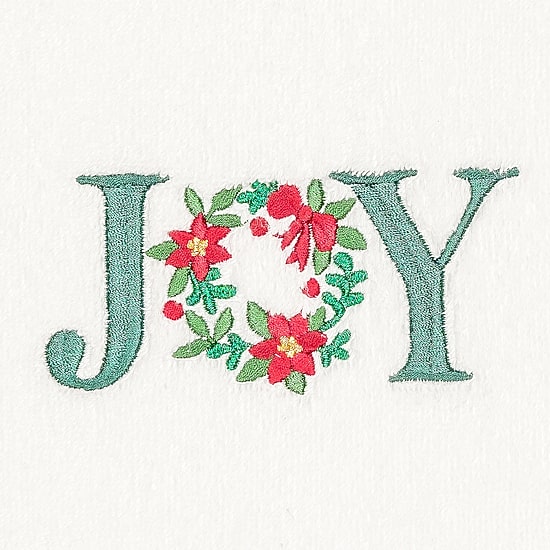 Linum Home Textiles Christmas Joy 2-pc. Hand Towel