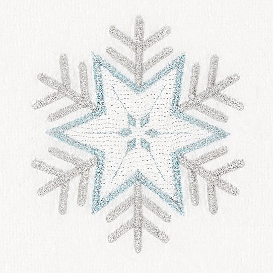 Linum Home Textiles Christmas Crystal Embroidered 2-pc. Hand Towel