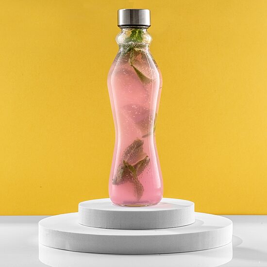 Joyjolt Spring Glass 6-pc. Water Bottles