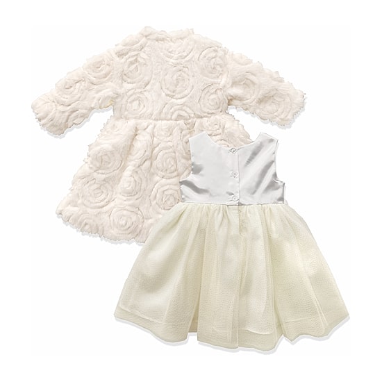 Blueberi Boulevard Baby Girls 2-pc. Dress Set