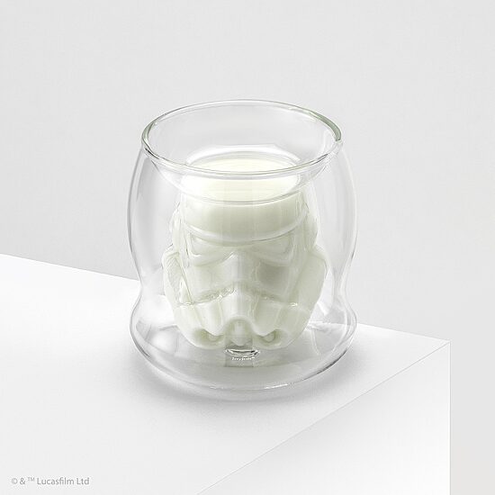 Joyjolt 3d Helmet Double Wall Storm Trooper Espresso Cup
