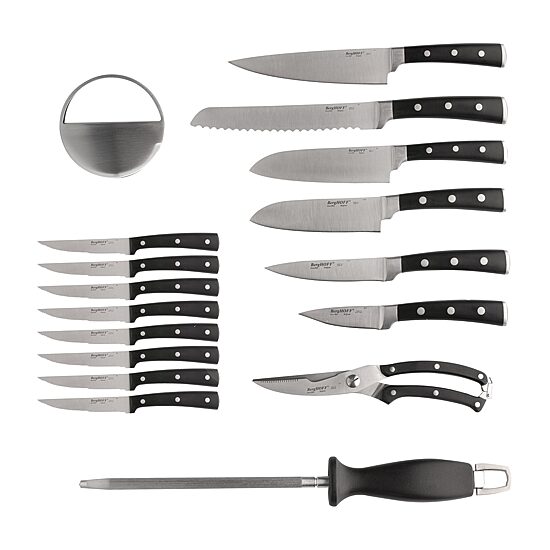 BergHOFF Essentials Forged 21-pc. Smart Knife Block Set with Sharpener