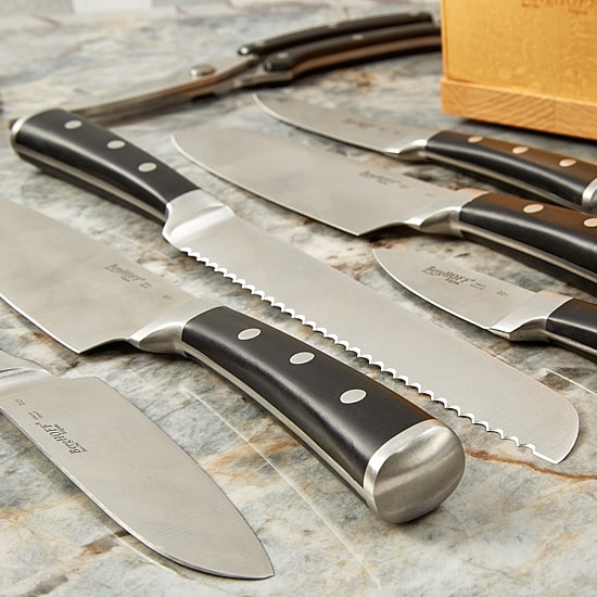 BergHOFF Essentials Forged 21-pc. Smart Knife Block Set with Sharpener