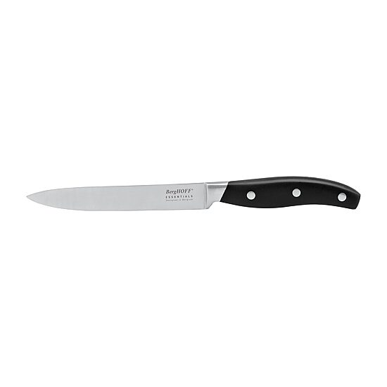 BergHOFF Essentials Forged Stainless Steel 9-pc. Knife Block Set with 3-In-1 Sharpener