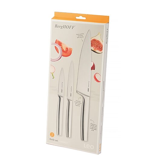 BergHOFF Leo Legacy Stainless Steel Starter 3-pc. Knife Set