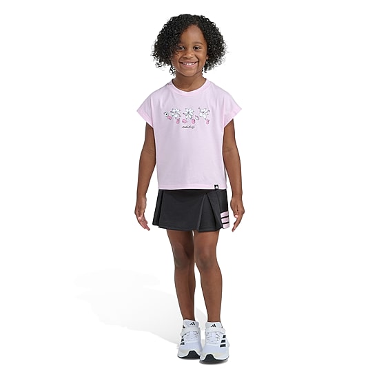 adidas Toddler Girls 2-pc. Skort Set
