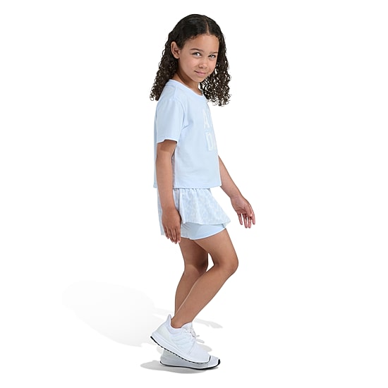 adidas Toddler Girls Jersey 2-pc. Short Set