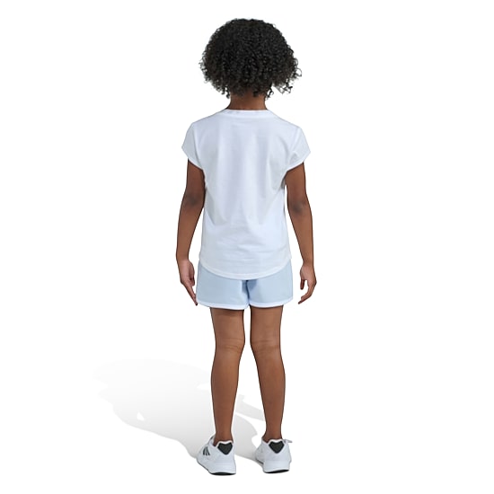 adidas Toddler Girls Jersey 2-pc. Short Set