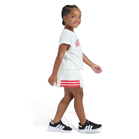 adidas Little Girls Jersey 2-pc. Skort Set