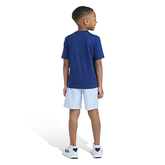 adidas Little Boys Jersey 2-pc. Short Set