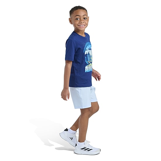 adidas Little Boys Jersey 2-pc. Short Set