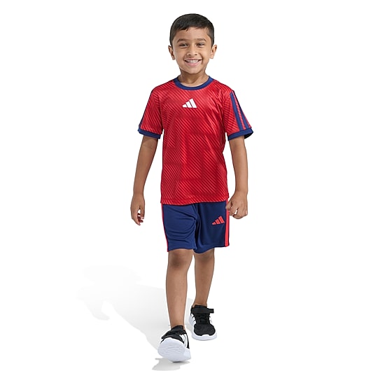 adidas Little Boys 2-pc. Short Set