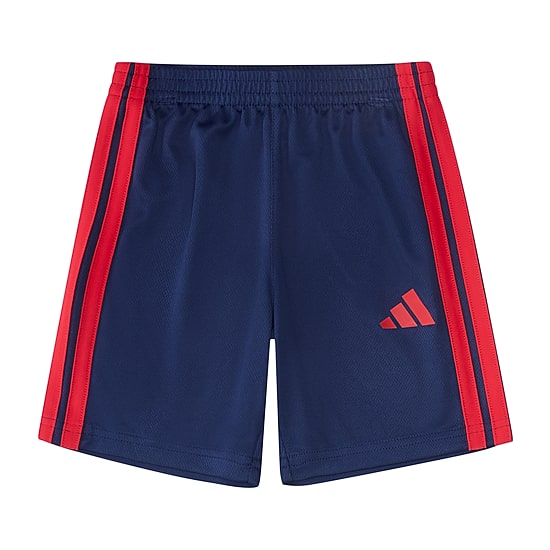adidas Little Boys Jersey 2-pc. Short Set