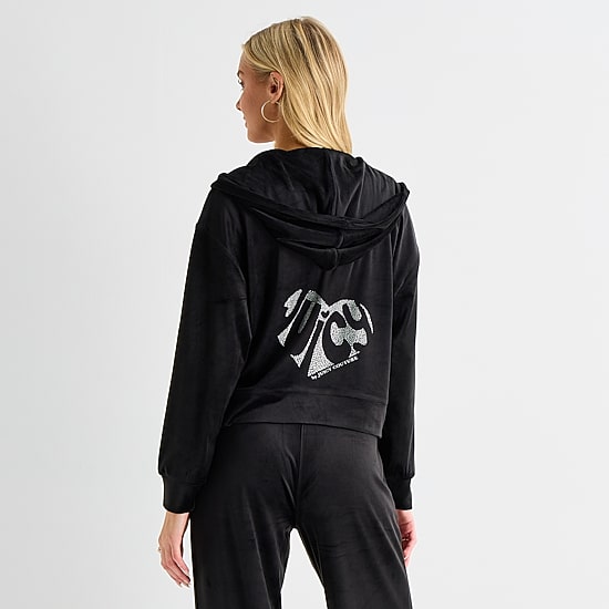 Juicy By Juicy Couture Womens Lightweight Track Jacket