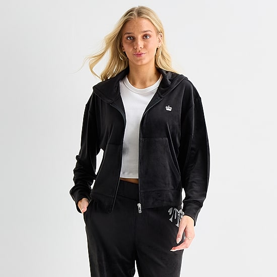 Juicy By Juicy Couture Womens Lightweight Track Jacket