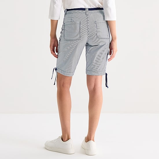 St. John's Bay Womens 11" Mid Rise Bermuda Short