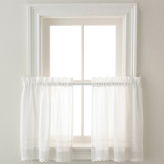 CHF 2-pc. Rod Pocket Window Tier