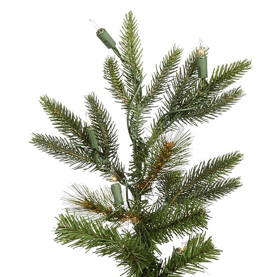 6' Prelit Shawnee Fir Alpine Artificial Christmas Tree