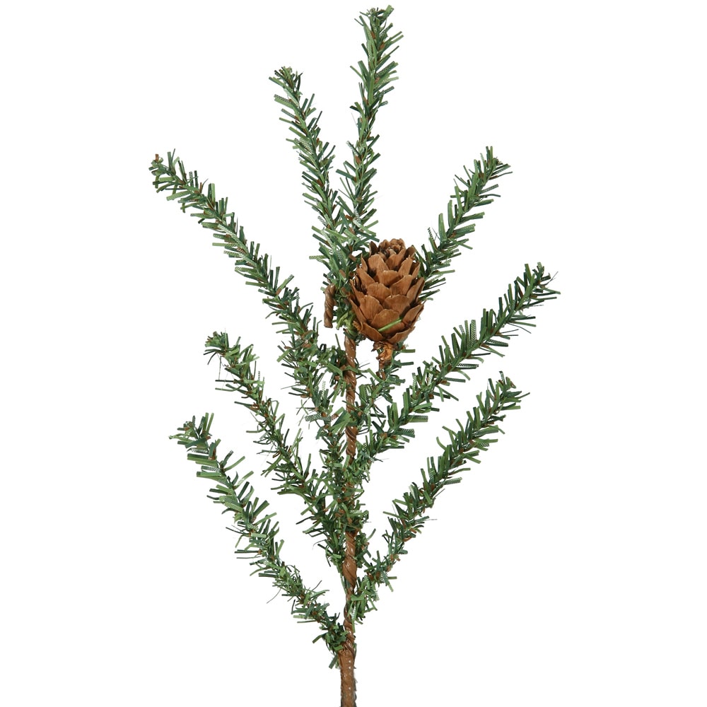Vickerman 1 1/2 Feet Flocked Christmas Tree