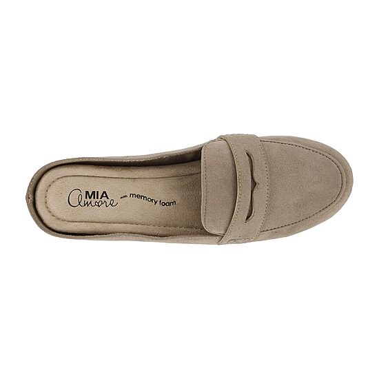 Mia Amore Womens Closed Toe Slip-On Shoe