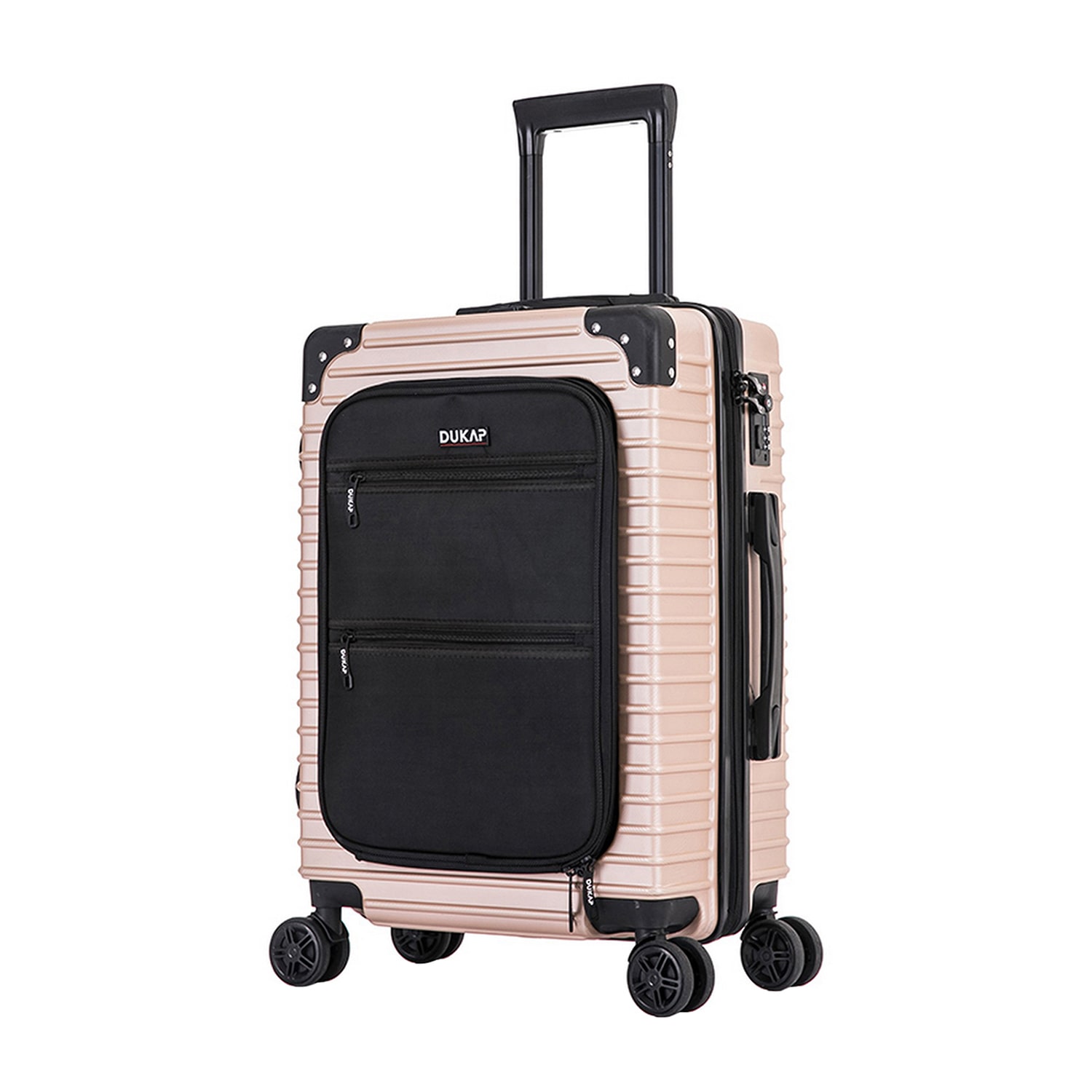Dukap Tour 20 Inch Hardside LIGHTWEIGHT Carry-On Spinner Luggage