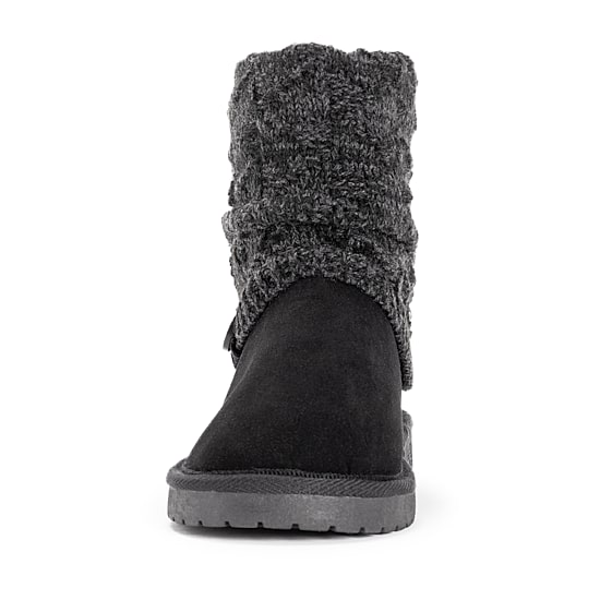 Muk Luks Womens Laurel Flat Heel Booties