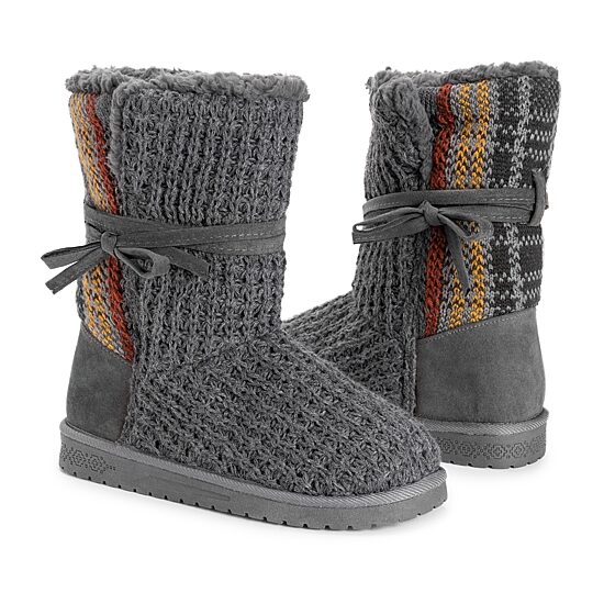 Muk Luks Womens Clementine Flat Heel Dress Boots