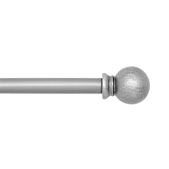Elrene Home Fashions Farmhouse Ball 3/4 IN Adjustable Curtain Rod