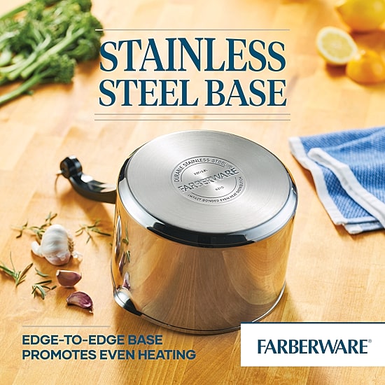 Farberware Classic Series 3-qt. Straining Saucepan with Lid