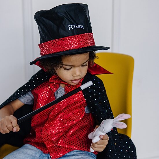 Melissa & Doug Magician Role Play Set Unisex Dress Up Costume