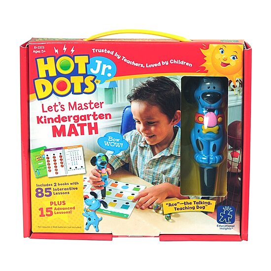 Educational Insights Hot Dotsã‚Â® Jr. Let'S Master Kindergarten Set With Ace Pen
