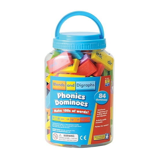 Educational Insights Phonics Dominoes Ãƒâ‚Ã‚Â— Blends & Digraphs