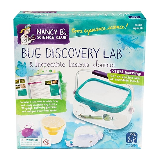 Educational Insights Nancy B'S Science Club® Bug Discovery Lab & Incredible Insects Journal Discovery Toy