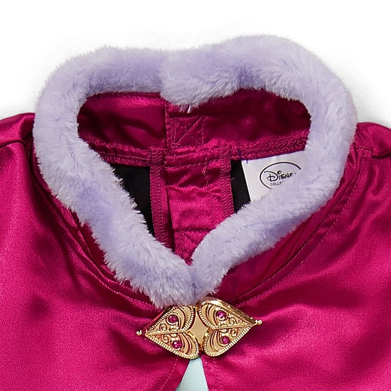 Disney Collection Frozen Anna Anna Princess Frozen Girls Dress Up Costume