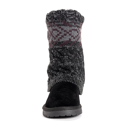 Muk Luks Womens Cheryl Flat Heel Winter Boots