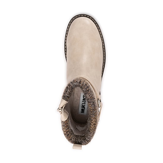Muk Luks Womens Garland Gina Stacked Heel Dress Boots