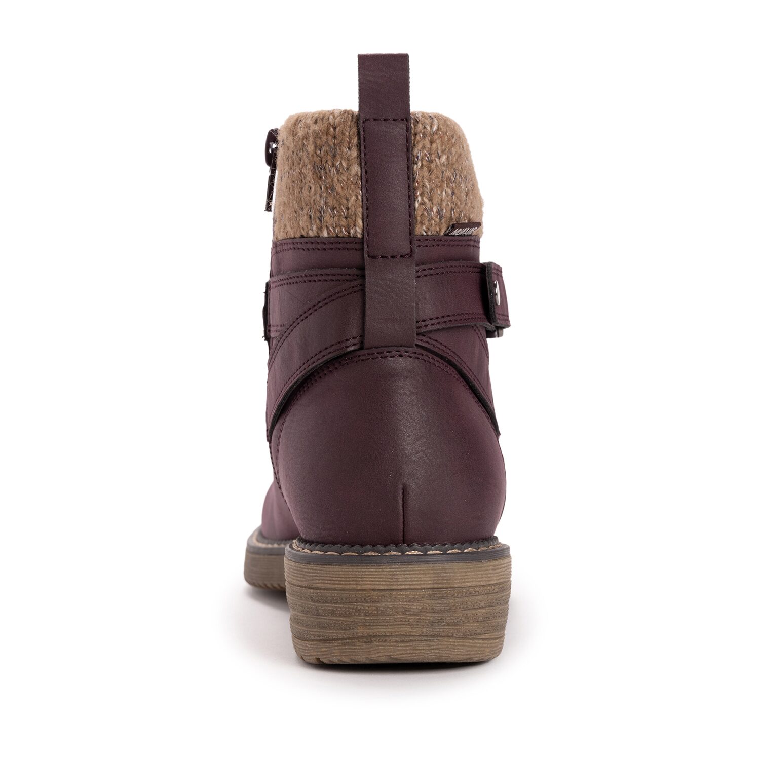 Muk Luks Womens Garland Gina Stacked Heel Dress Boots