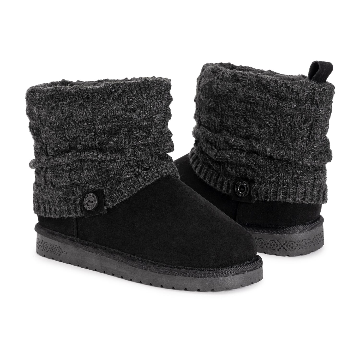 Muk Luks Womens Laurel Flat Heel Dress Boots