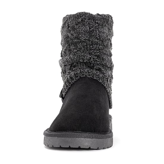 Muk Luks Womens Laurel Flat Heel Dress Boots