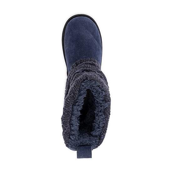 Muk Luks Womens Laurel Flat Heel Dress Boots