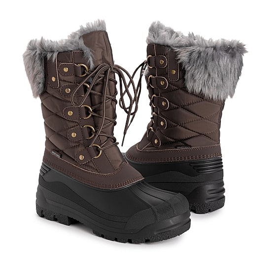 Muk Luks Womens Palmer Paige Flat Heel Dress Boots