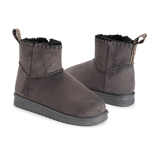 Muk Luks Womens Tatum Flat Heel Winter Boots